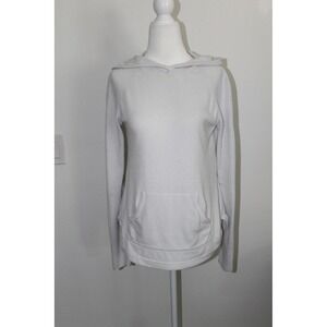 Barefoot Dreams CozyChic Ultra Lite Pullover Hoodie‎ Gray XS Raglan